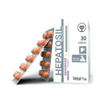 VetaPro Hepatosil Advanced Dog & Cat 30 tbl