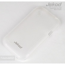 Pouzdro JEKOD TPU Ochranné HTC Desire X bílé