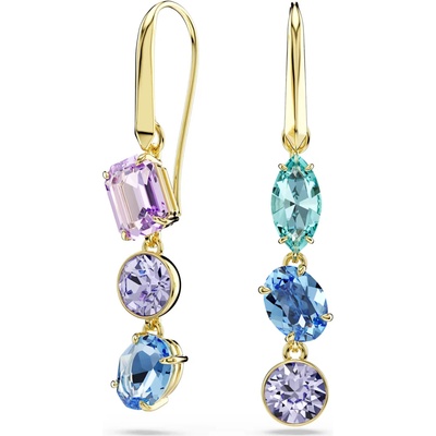 Swarovski Hravé asymetrické náušnice s farebnými kryštálmi Gema 5747917