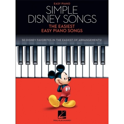 Simple Disney Songs noty a písně pro klavír