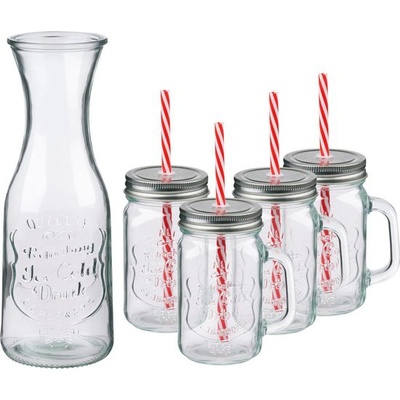 ALPINA ГАРАФА alpina СТЪКЛО 1л К-КТ 4 ЧАШИ 420мл