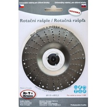 ROTO - Rotační rašple 125x22,2mm - 2,5mm - čepel hrubá, R-2.5/125-Z