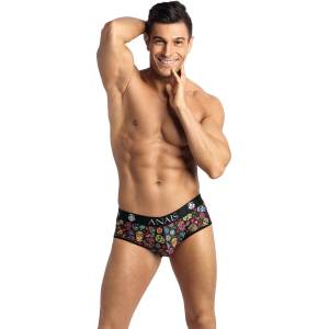 Anais Мъжки боксерки Bokserki-Mexico-Jock-CzarnyV-61447-Czarny - Бежов, размер M