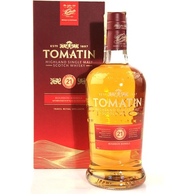 Tomatin Bourbon Barrels 21y 46% 0,7 l (karton)