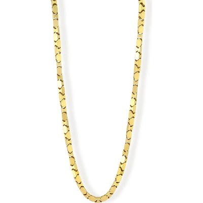 Lillian Vassago Luxusní celozlatý řetízek lanko LLV22-GCH008