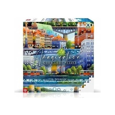 Good Loot Puzzle 1000 Tytus Brzozowski Warsaw bridges