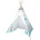 Small Foot teepee bielomodré