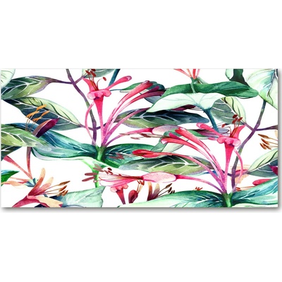 Fotoobraz na skle zimolez 100x50 cm