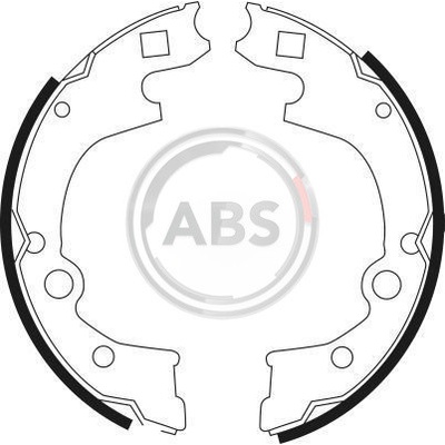 A.B.S. Sada brzdových čeľustí 9035