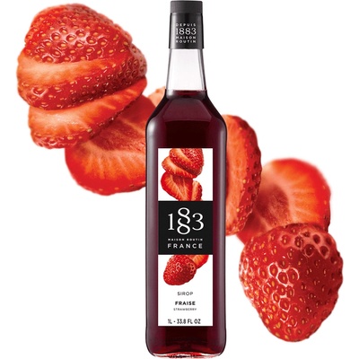 1883 Maison Routin Jahodový sirup 1 l