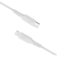 Fixed FIXDLS-CL12-WH Liquid silicone USB-C / Lightning, 1,2m, bílý
