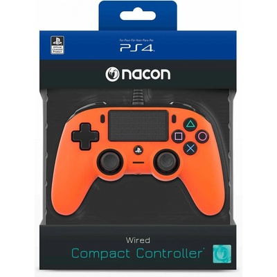 Nacon Wired Compact Controller PS4 PS4OFCPADORANGE