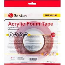 Sanoj Tape Oboustranná čirá akrylová lepící páska 6mm x 1mm x 10m