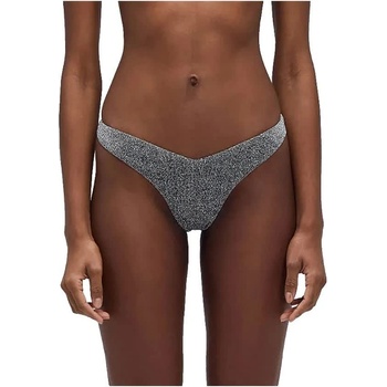 SUNDEK Loren lurex high-leg briefs bikini bottom - Silver (Silver)