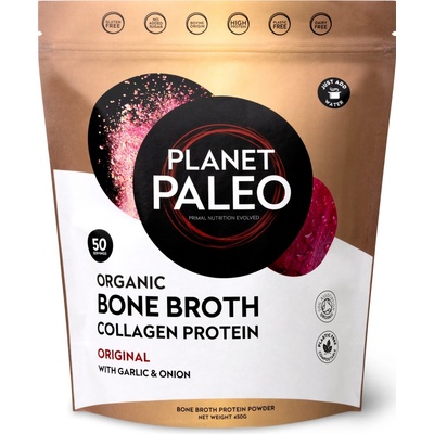 Planet Paleo BIO Sušený čistý hovězí vývar 450g – Zboží Dáma