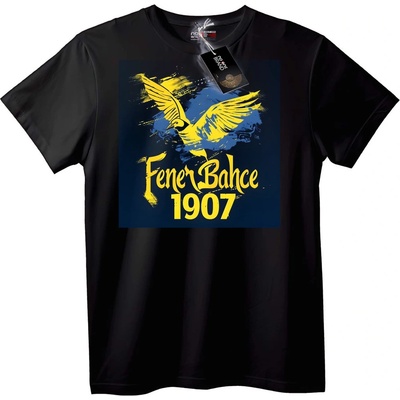 NOONEBRAND Тениска Fenerbahçe 1907 Орел - 6XL, Black