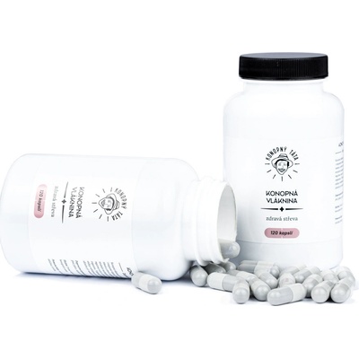 Konopný Táta Konopná vláknina 120 kapslí – Hledejceny.cz