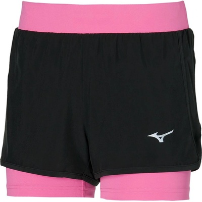 Mizuno ER 2in1 Short Black/Wild Orchid