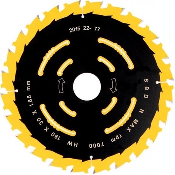 DeWALT DT10399 Sada pilových kotoučů 3ks, 190x30 mm, 24 zubů