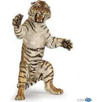 Image 1 of Papo - Фигурка за колекциониране и игра - Изправен тигър (50208)