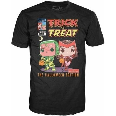 Funko POP Tee: Marvel Scarlett Vision Halloween