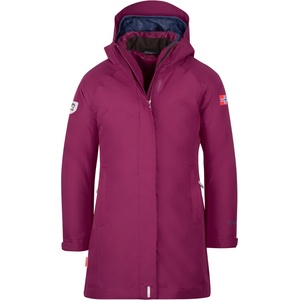 Trollkids Детско палто Trollkids Girl's Senja 3in1 Coat - Plum / Navy - размер 98 (EU) (703-2825-0612)
