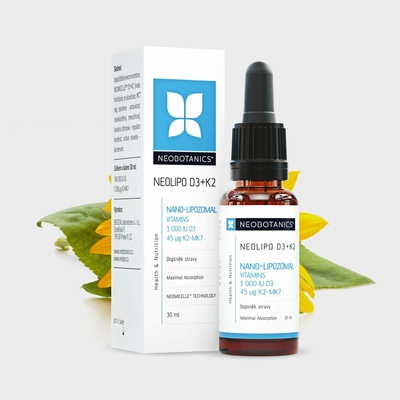 Neobotanics Neolipo Vitamin D3 + K2 30 ml