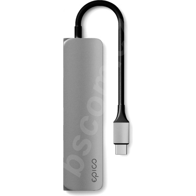 EPICO USB-C Hub vesmírně šedý 9915111900012