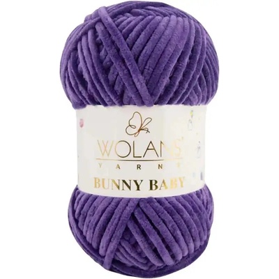 Wolans Bunny Baby 16 fialová