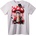 NOONEBRAND Тениска Психеделично Гъбно Изкуство - 2XL, White
