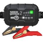 NOCO зарядно за акумулатор genius2 - 2 a, автоматично, за 6 v и 12 v оловно-киселинни акумулатори (genius2eu)