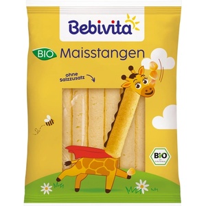 Bebivita Био царевичени пръчици Bebivita - 40 g (19307) - baby