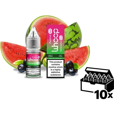 WHOOP SALT Watermelon Acai 10 x 10 ml 20 mg