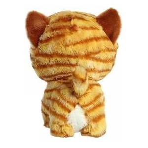 LEAN Toys Teddy Pets - Plush stuffed toy / cuddly toy Ginger Tabby Cat 17 cm