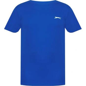 Slazenger Детска тениска Slazenger Junior Boys Plain Tee shirt - Royal Blue