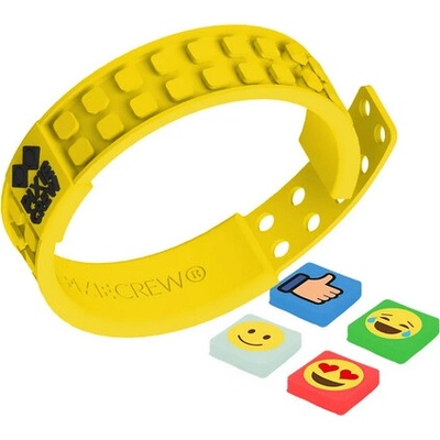 PIXIE CREW Kreatívny náramok EMOJI žltý, PXX-02-53