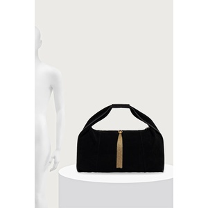 TWINSET чанта тип хобо дамска от велур (262TD8210)