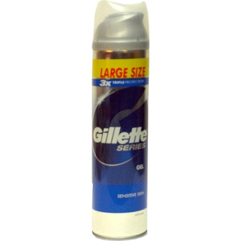 Gillette Series Sensitive gél na holenie 240 ml