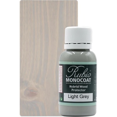 Rubio Monocoat Hybrid Wood Protector Light Grey - Цветно масло за външна употреба 0.1л (6135)