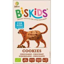 Belkorn BIO dětské celozrnné sušenky s belgickou čokoládou BISkids 120 g