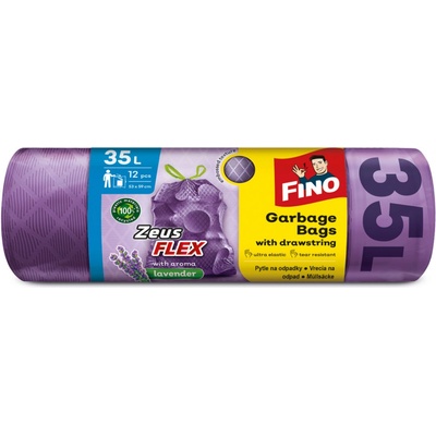 FINO Zeus FLEX AROMATIC 35l 28 µm 12 ks fialové