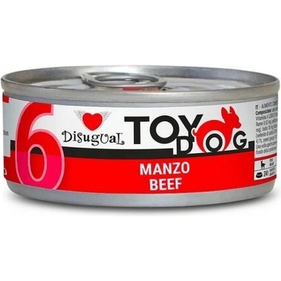 Disugual Toy Dog Beef - за мини и малки породи кучета с говеждо - 85 гр