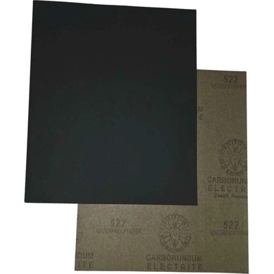 CARBORUNDUM ELECTRITE Papír brusný vodní 522 230x280mm zrnitost: 1200