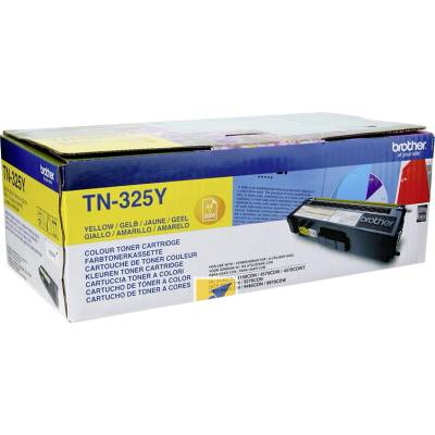 Brother Тонер TN-325, HL-4140/4570, 3500 страници/5%, Yellow (3020100208)