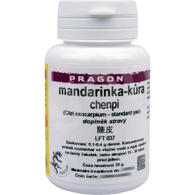 Pragon Mandarinka-kůra chenpi instantní prášek 20 g