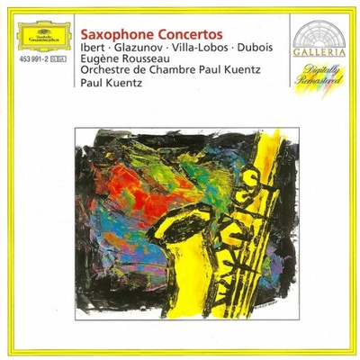 Ibert/Glazunov/Lobos - Saxophone Concertos CD