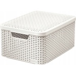 Keter Кошница Curver с капак Rattan Style M крем