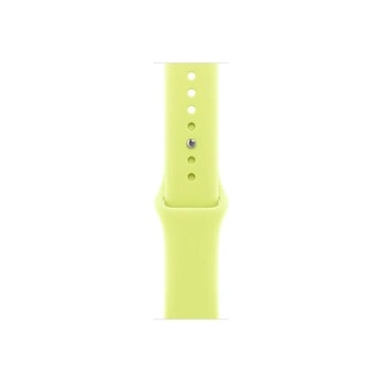 Apple Watch 46mm Band: Neon Yellow Sport Band - S/M - SEASONAL (mfgv4zm/a)