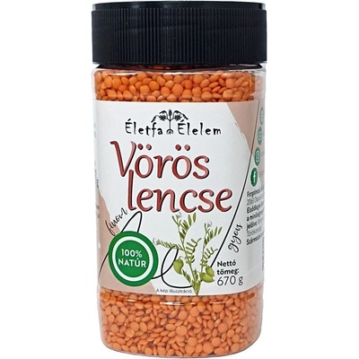 Életfa Élelem Čočka červená 0,67 kg