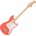 Squier Sonic Bronco Bass LRL Tahitian Coral Електрическа бас китара